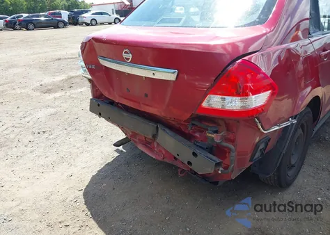 2009 Nissan Versa 1.8S из США, поврежденный, VIN 3N1BC11E19L394756